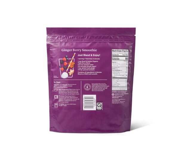 Organic Frozen Triple Berry Blend - Image 2