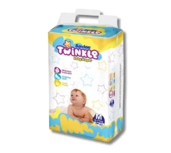 Savlon Twinkle Baby Diaper M (6-11kg) 40Pcs